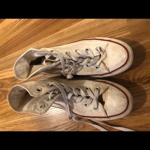 White High Top Converse